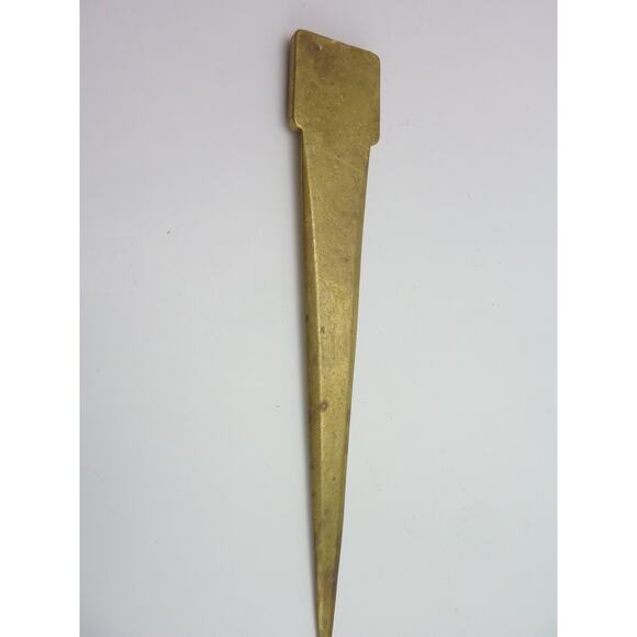 Vintage Brass Chinese Letter Opener Good Luck - Picture 4 of 4